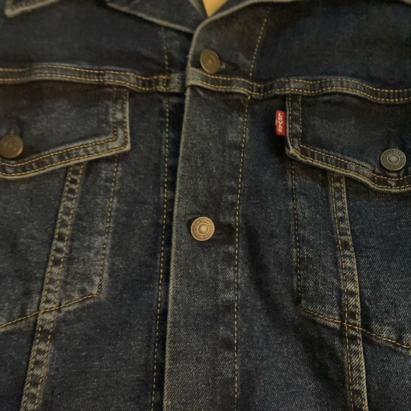 NEW LEVI’S TRUCKER JEAN JACKET (BIG) SIZE 4X - Picture 5 of 14